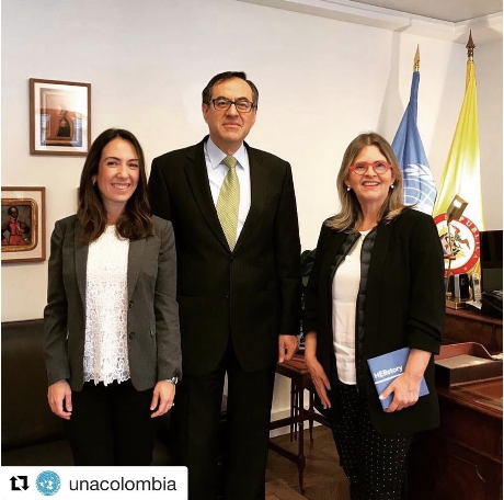 María Clara "Lala" García en Naciones Unidas Colombia